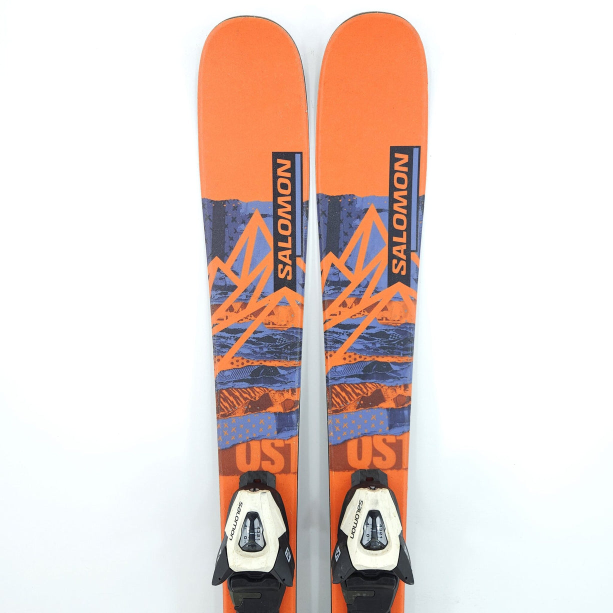 Schiuri free style/twin tip Salomon QST Spark Jr, 123 cm — vedere 1 din 6