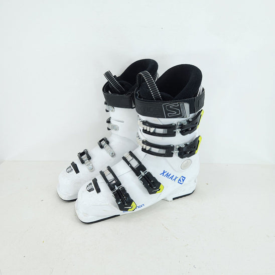 Clapari ski copii Salomon X Max 60T, marime 38 Eu, 25 Mondo — vedere 1 din 4