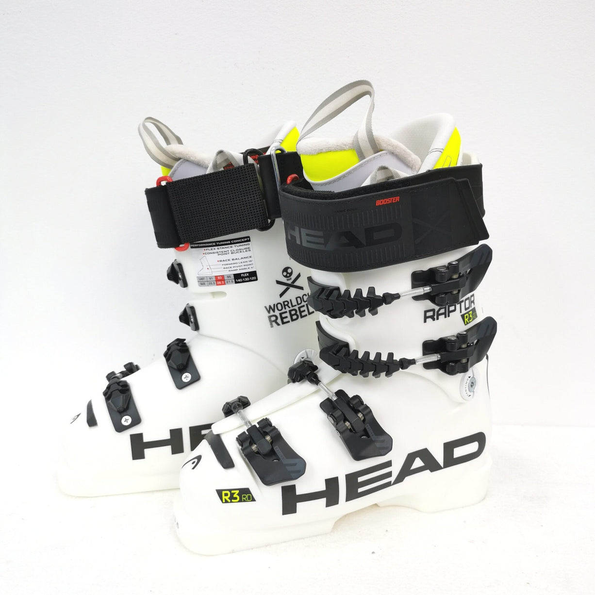 Clapari ski noi Head Raptor WC RD R3, marime 36-36,5 EU, 23,5 mondo — vedere 1 din 4