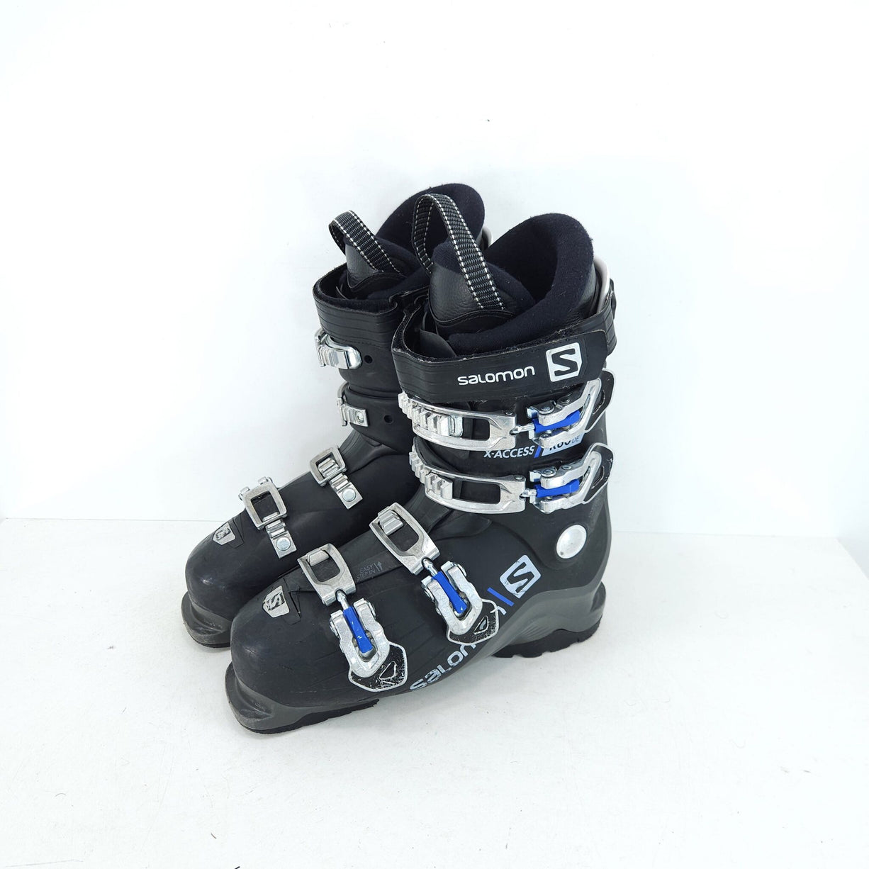Clapari ski sh Salomon Acces R80 wide, marime 38-39 Eu, 25-25.5 Mondo — vedere 1 din 4