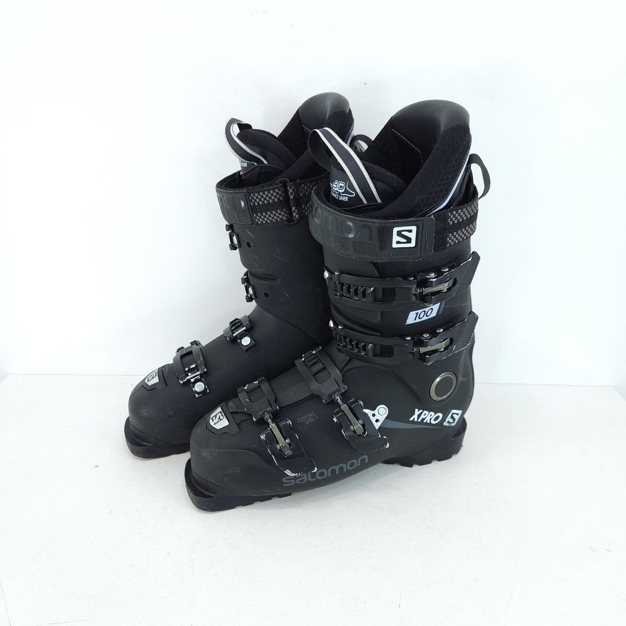 Clapari ski sh Salomon X Pro 100 , marime 40-41 Eu, 26-26.5 Mondo — vedere 1 din 4