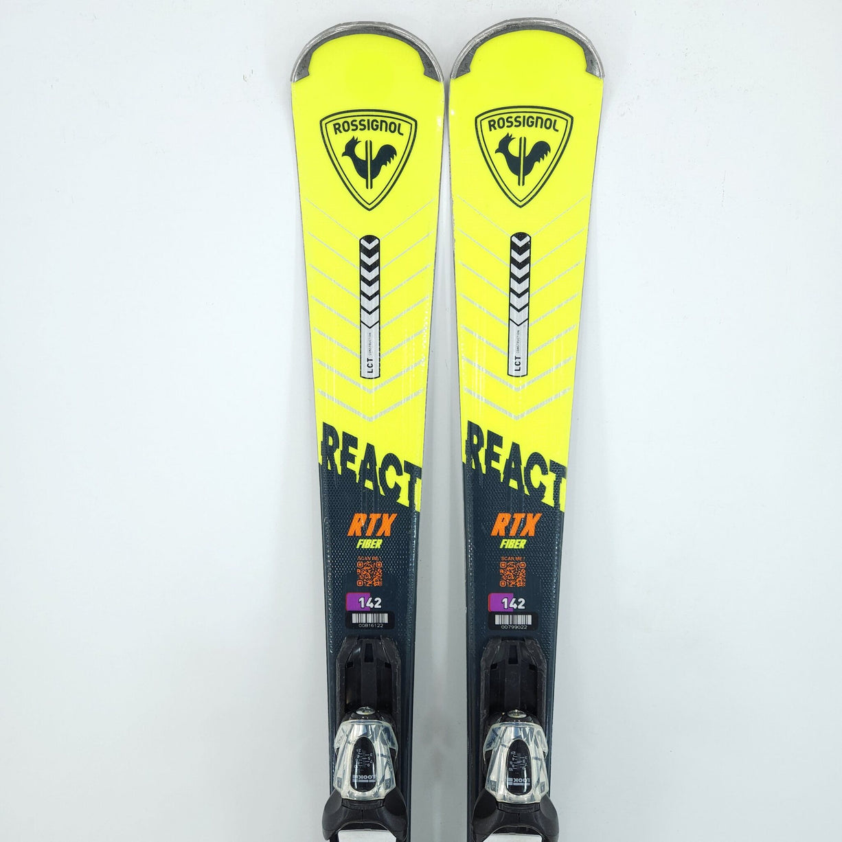 Schiuri sh Rossignol React RTX Fiber, 142 cm — vedere 1 din 6